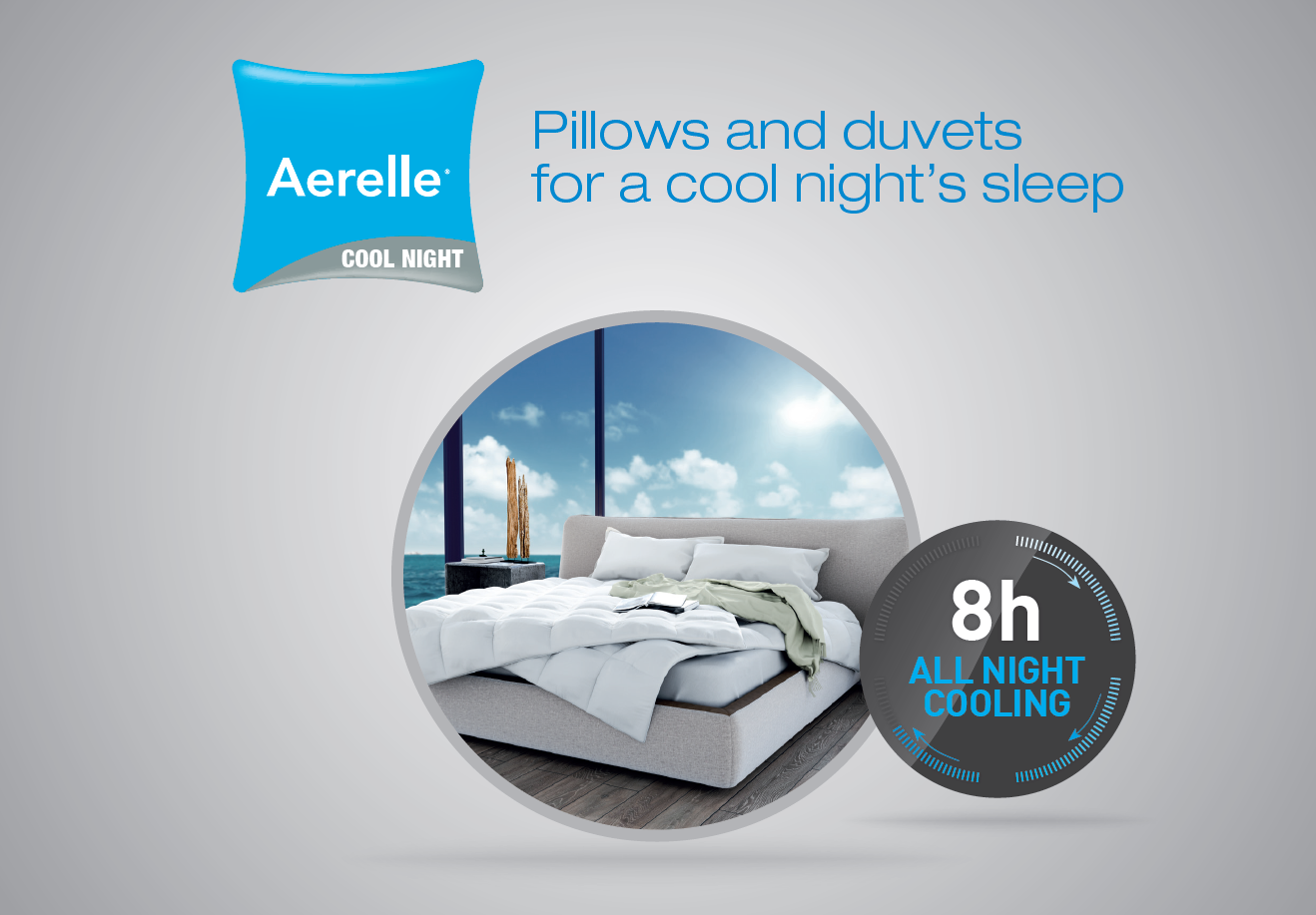 Premium Cool Night 74x48cm pillow Norfolk 5* Hotel Collection