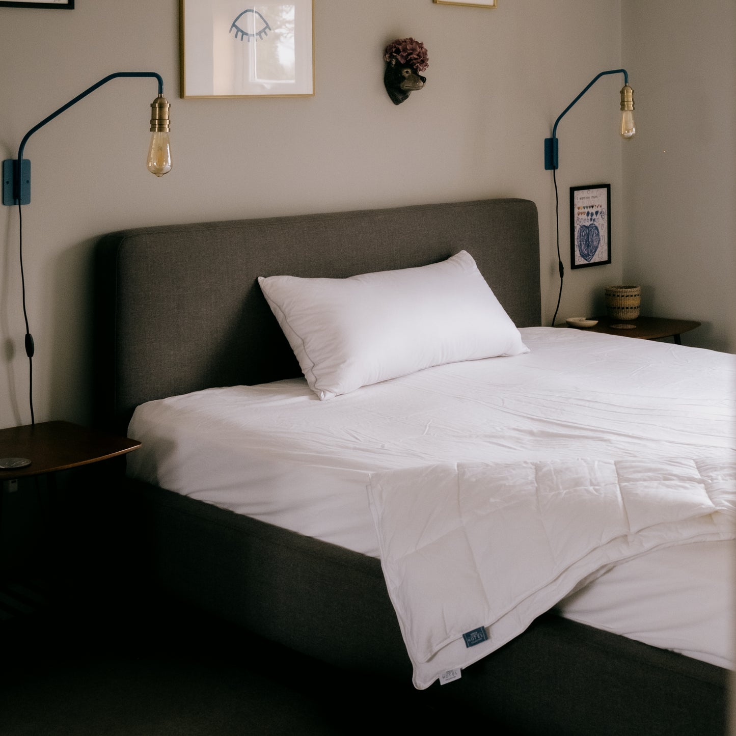 Duck Feather & Down Super King Size Pillow Norfolk 5* Hotel Collection