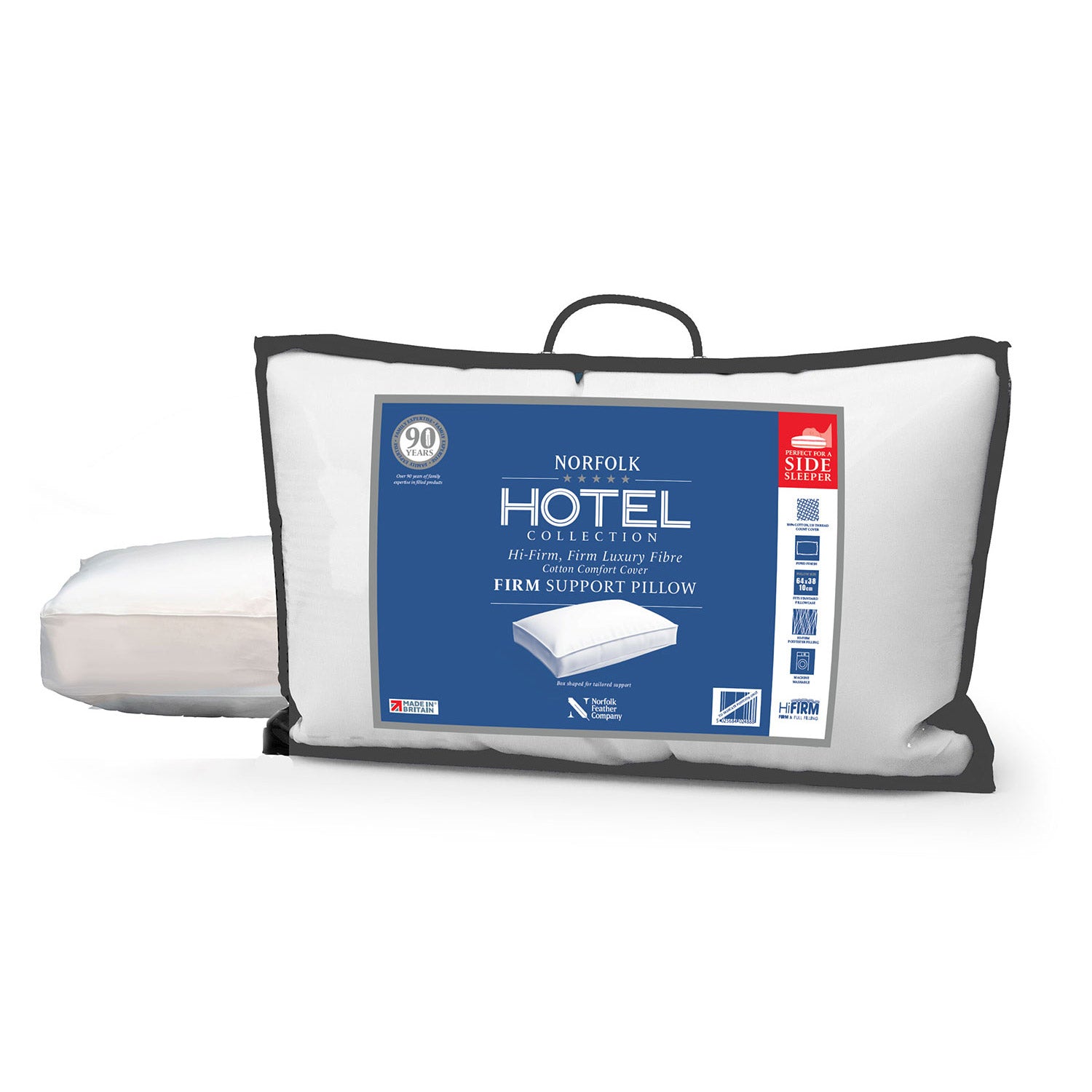 Norfolk 5* Hotel Collection | Hi-Firm Support Side Sleeper Pillow